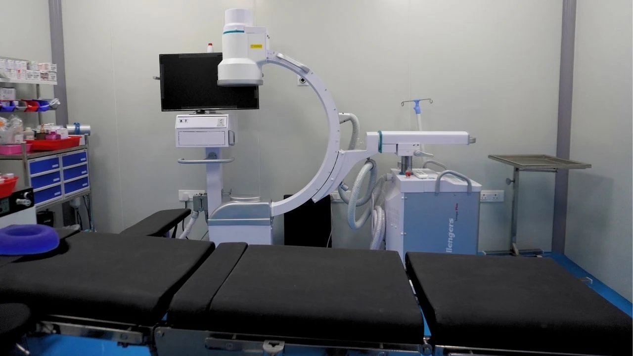 Modern consultation room at Aarya Hospitals
