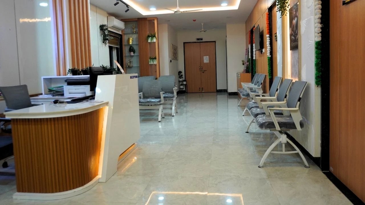 Doctor consulting a patient at Aarya Hospitals
